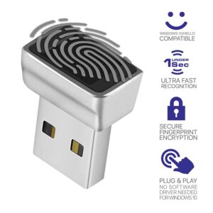 Smart fringerprint USB reader